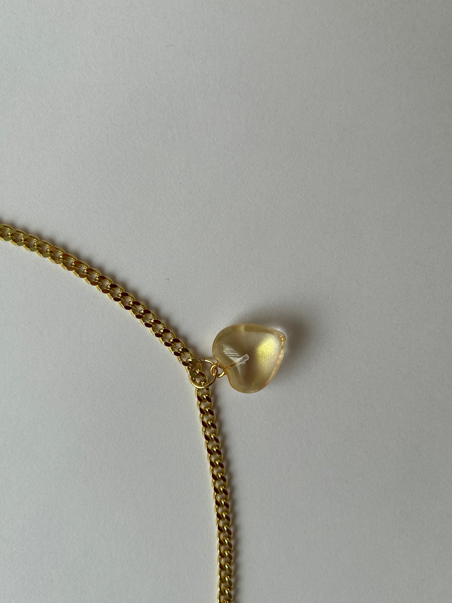 Exklusive Herz Halskette Alina 14 Karat Vergoldung/ Gold Plated