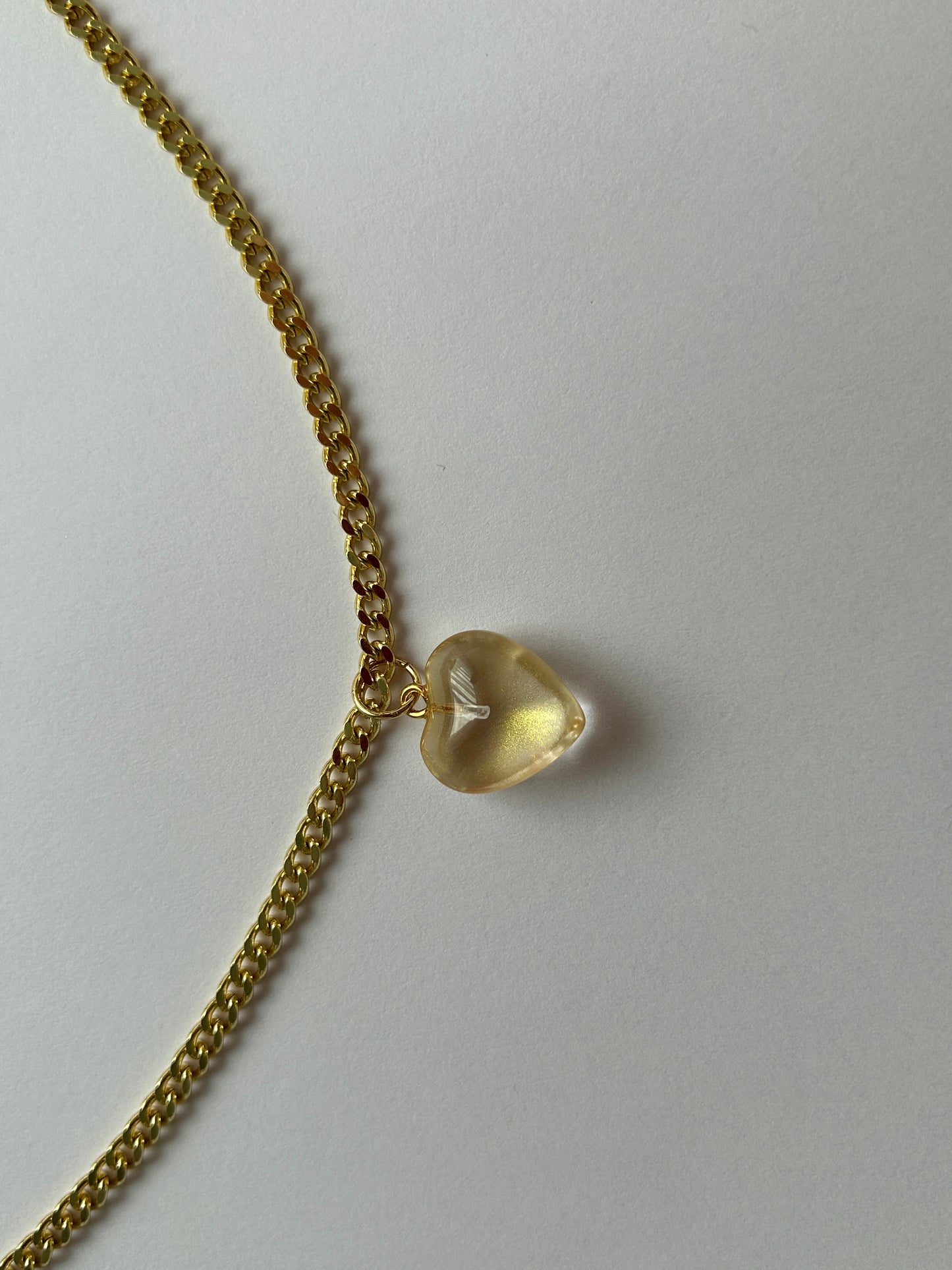 Exklusive Herz Halskette Alina 14 Karat Vergoldung/ Gold Plated