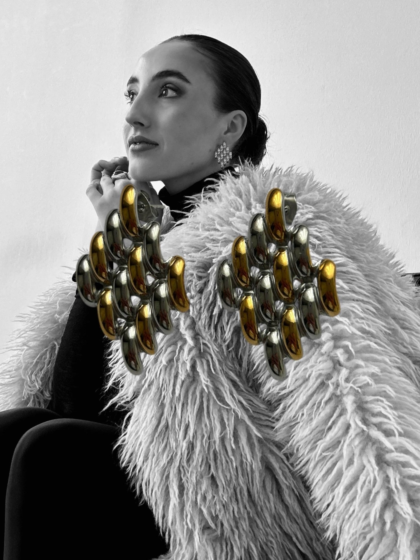 Charme Ohrringe Charlotte aus Edelstahl/ Steel