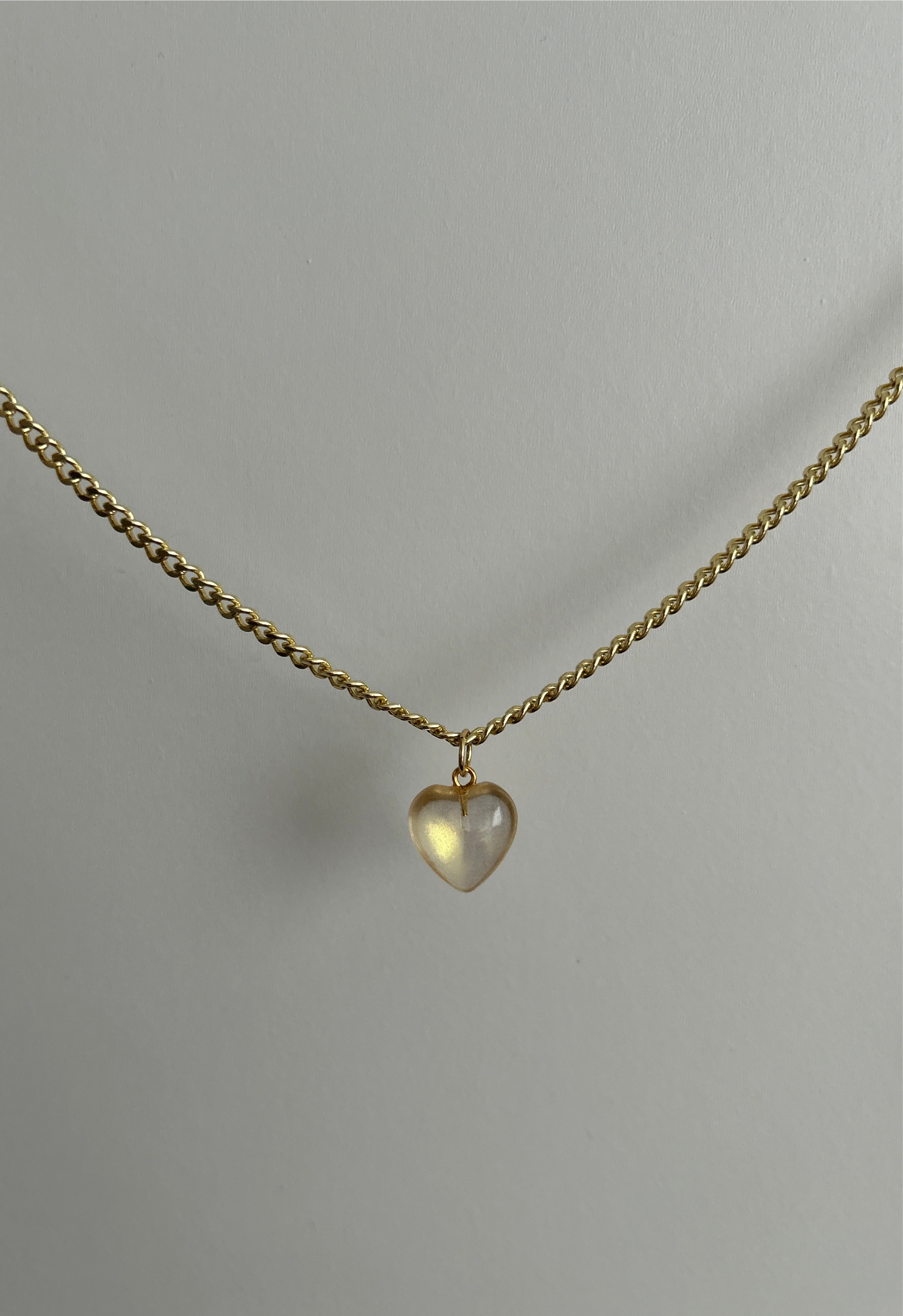 Exklusive Herz Halskette Alina 14 Karat Vergoldung/ Gold Plated