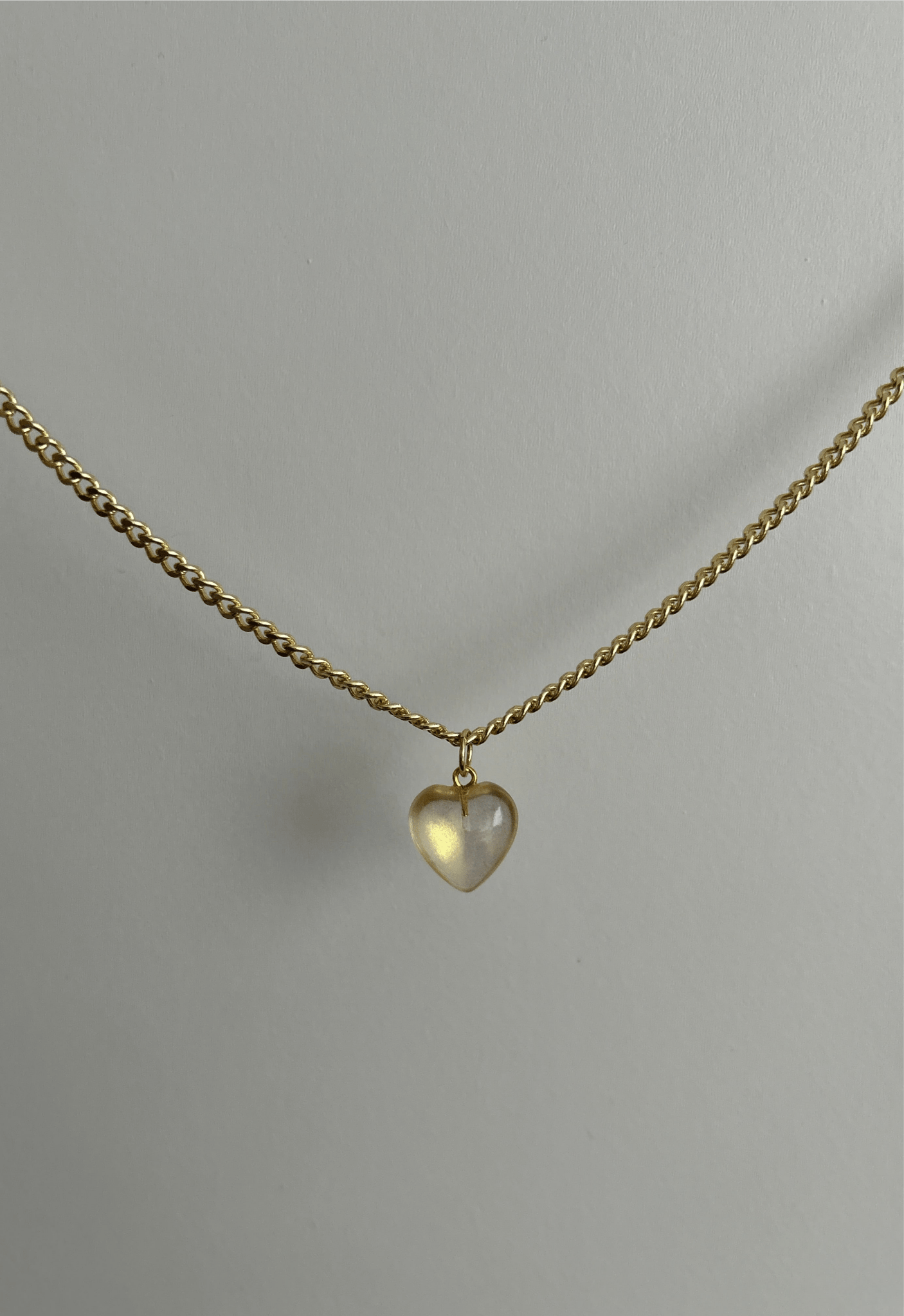 Exklusive Herz Halskette Alina 14 Karat Vergoldung/ Gold Plated