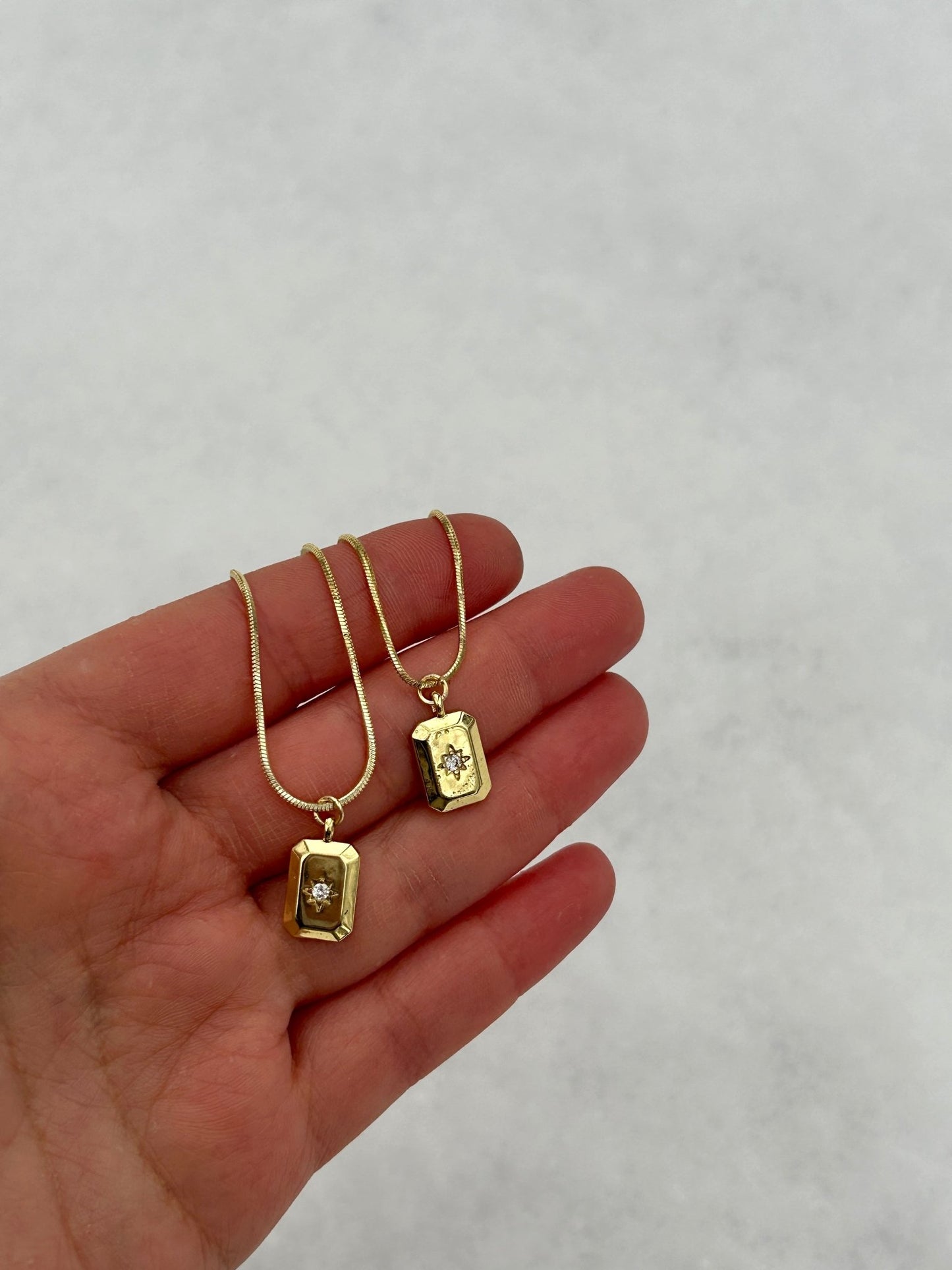 Exklusive Halskette Nele 14 Karat Vergoldung/Gold Plated