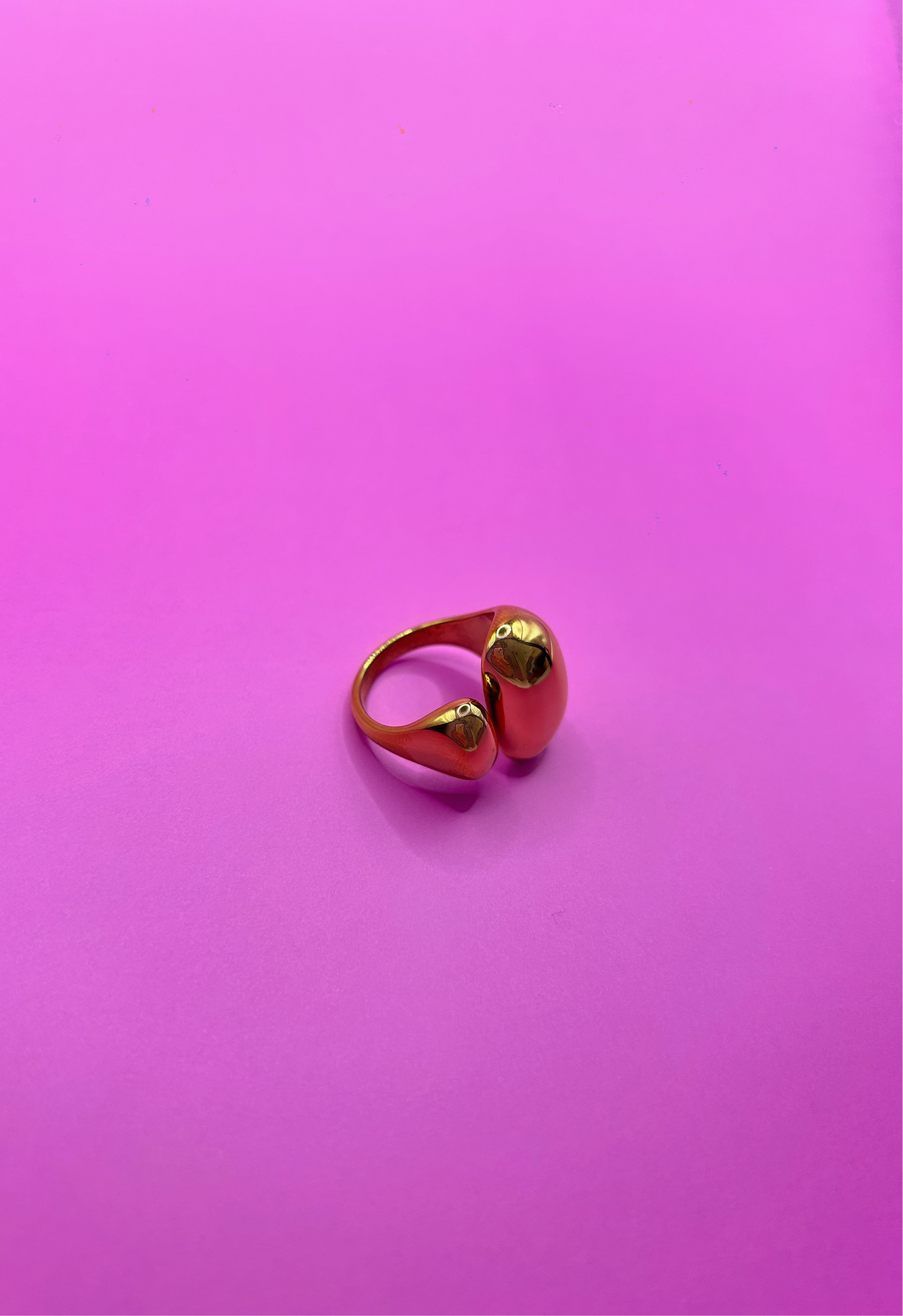 Exklusiver Ring Amelie Edelstahl/ Steel