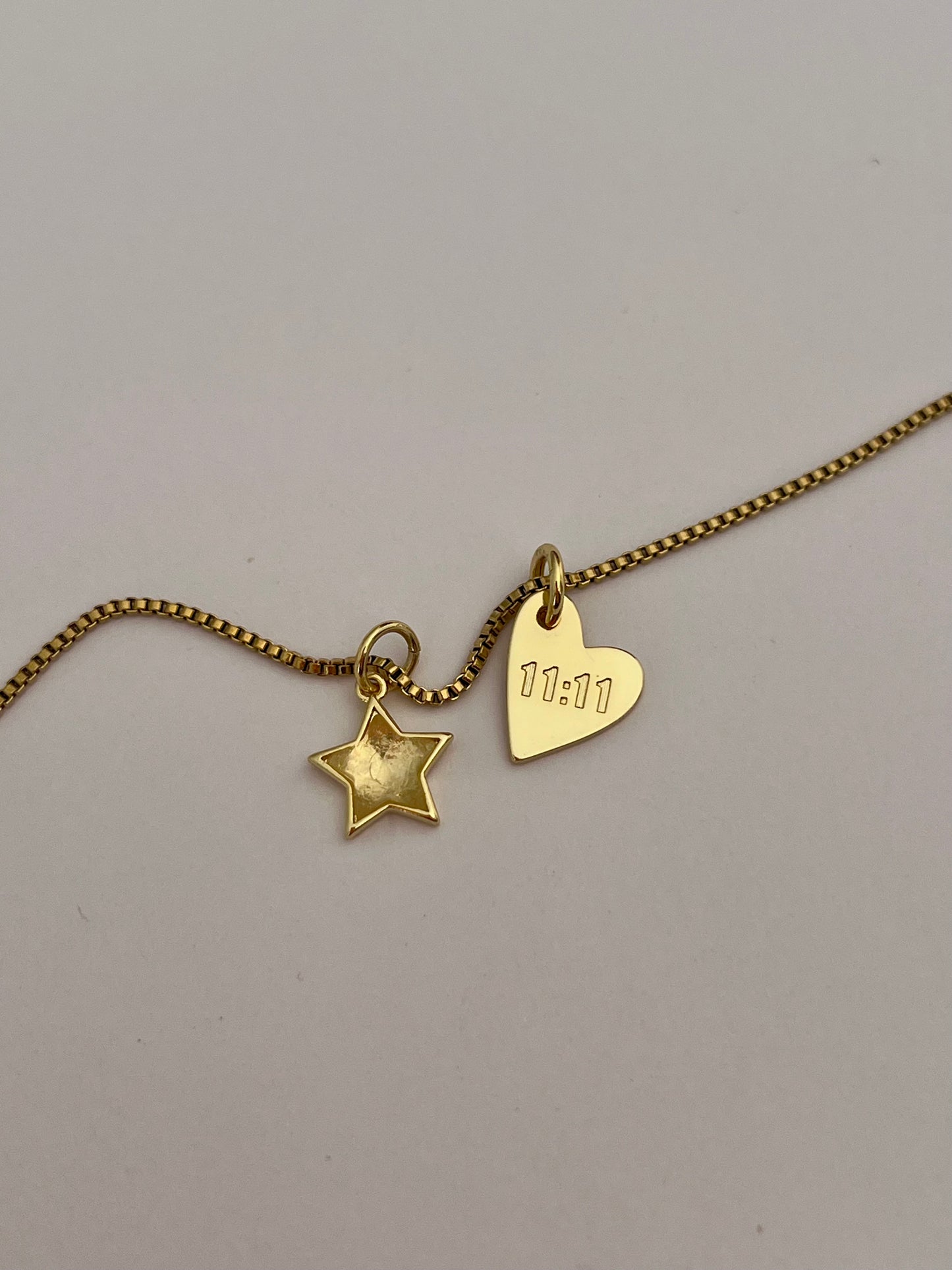 Exklusive Halskette Golden Sign, 14 Karat Vergoldung/ Gold Plated