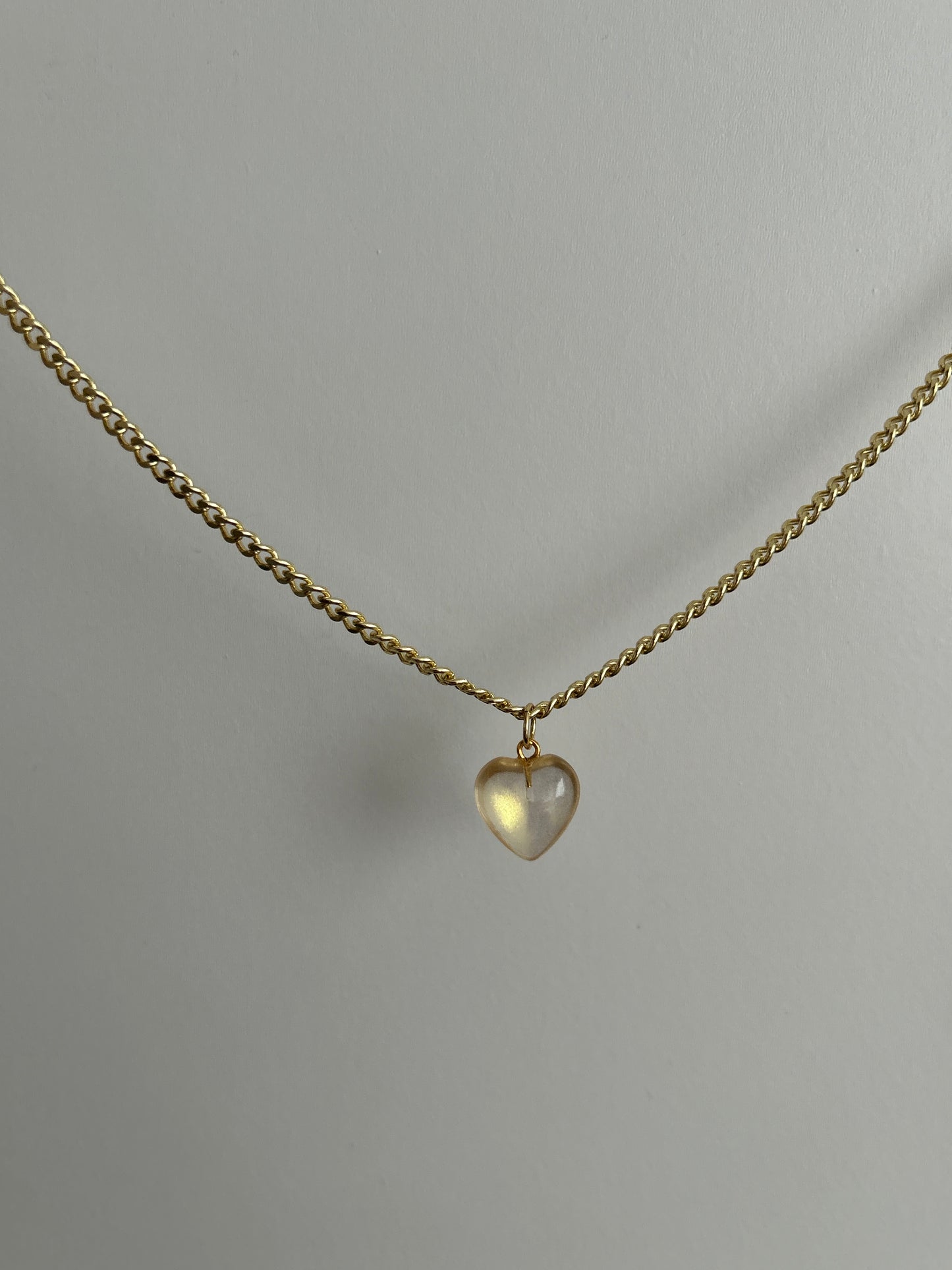 Exklusive Herz Halskette Alina 14 Karat Vergoldung/ Gold Plated
