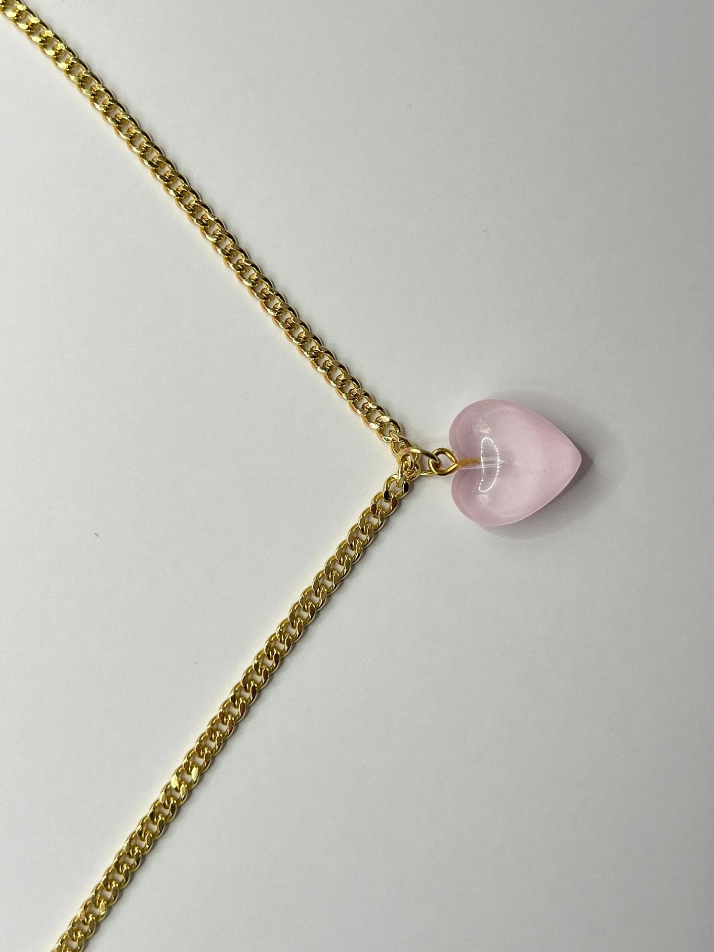 Exklusive Herz Halskette Lilly 14 Karat Vergoldung/ Gold Plated