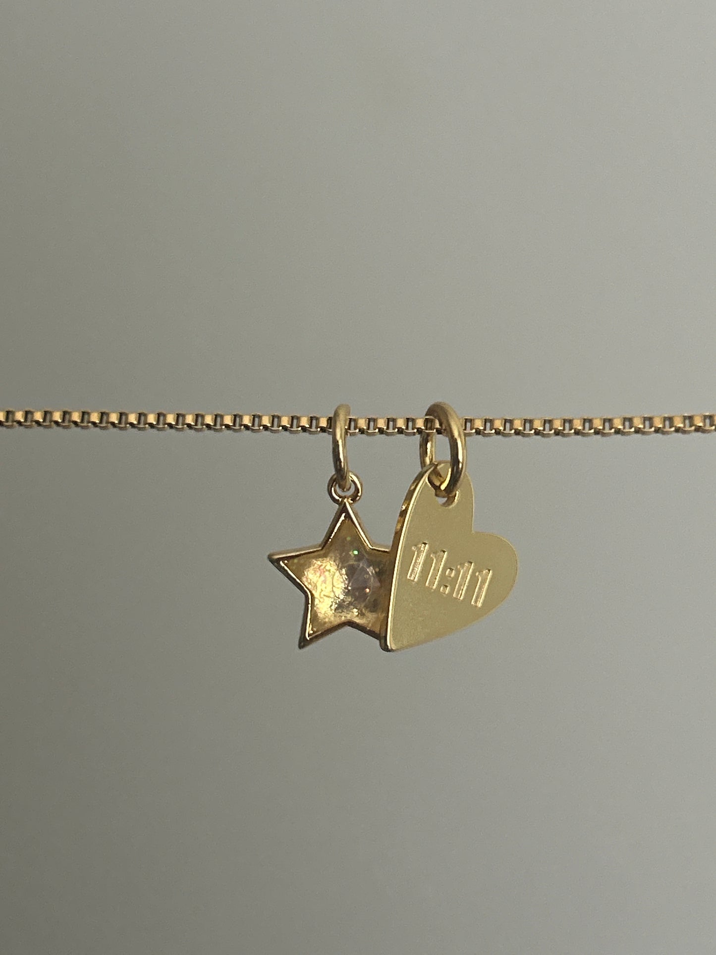 Exklusive Halskette Golden Sign, 14 Karat Vergoldung/ Gold Plated