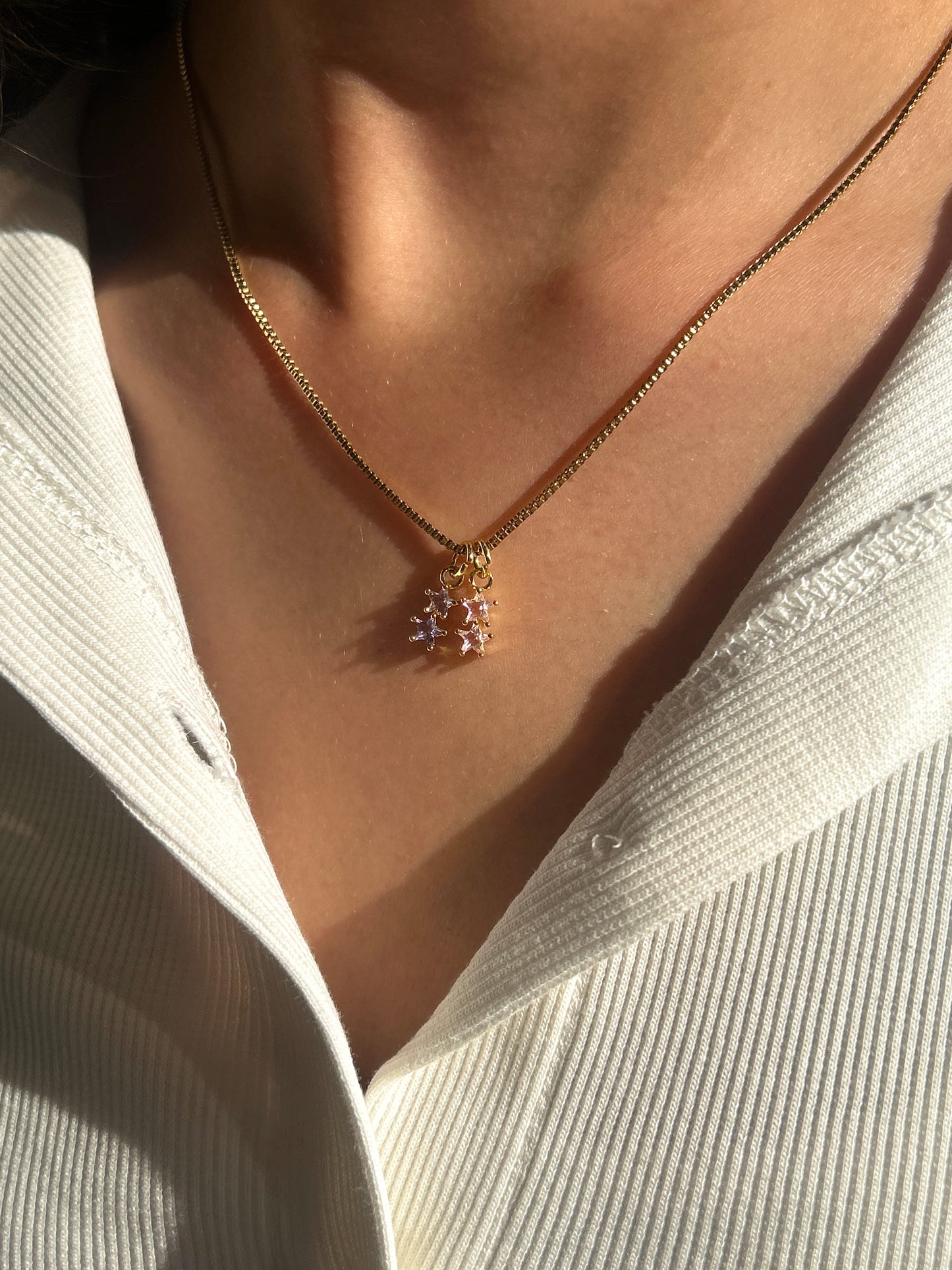 Halskette Diana 14 Karat Vergoldung/ Gold Plated