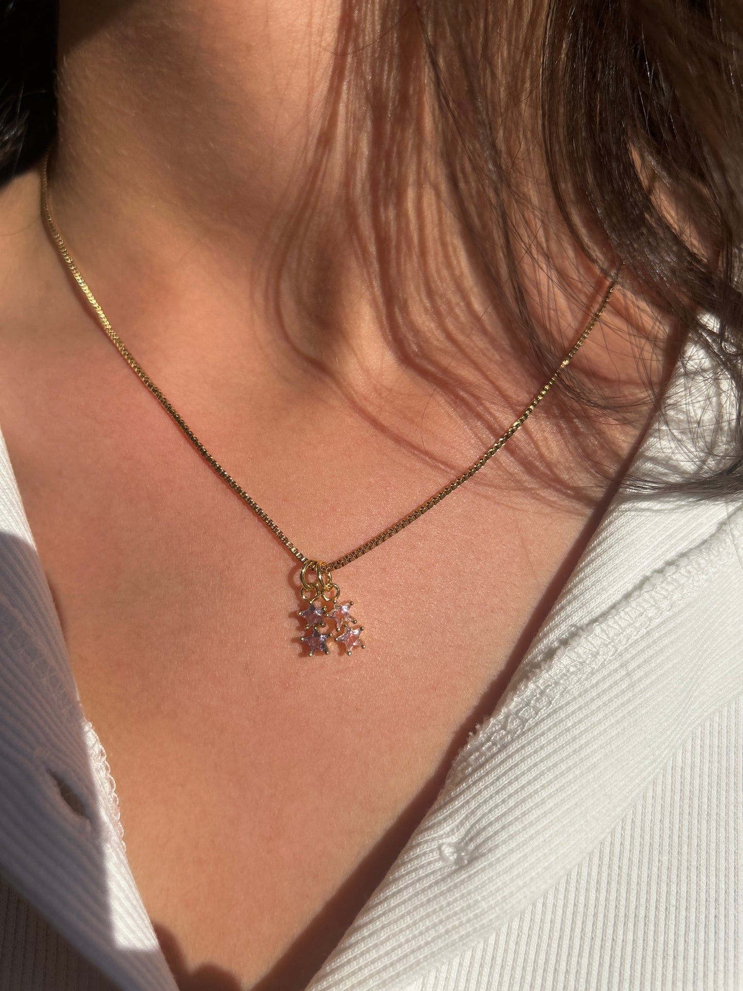 Halskette Diana 14 Karat Vergoldung/ Gold Plated