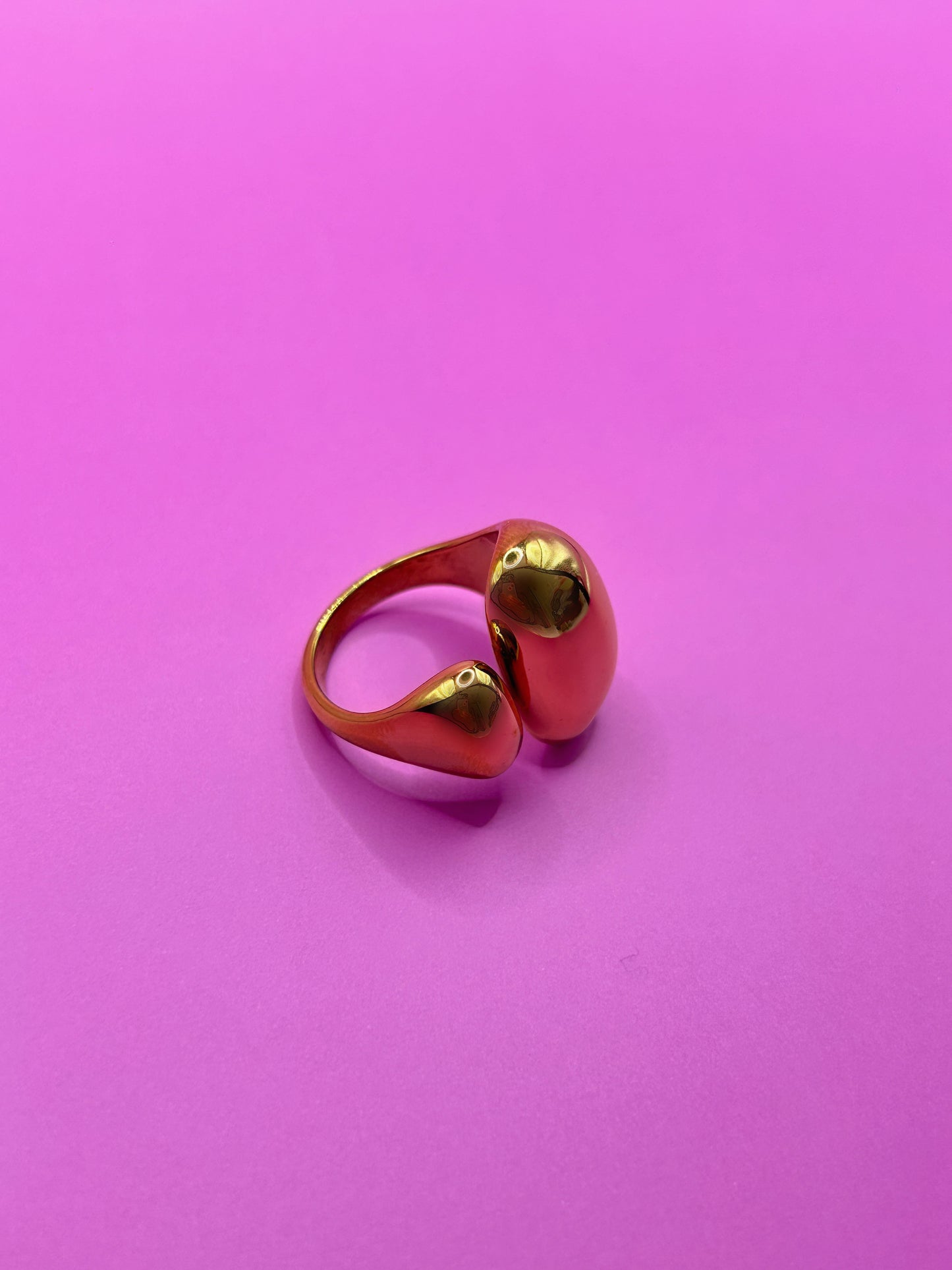 Exklusiver Ring Amelie Edelstahl/ Steel