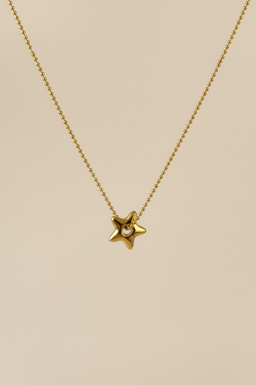 Charme Halskette Rebecca aus Edelstahl/Steel