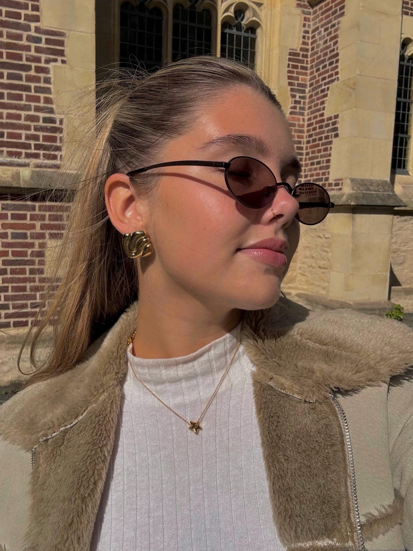 Charme Halskette Rebecca aus Edelstahl/Steel