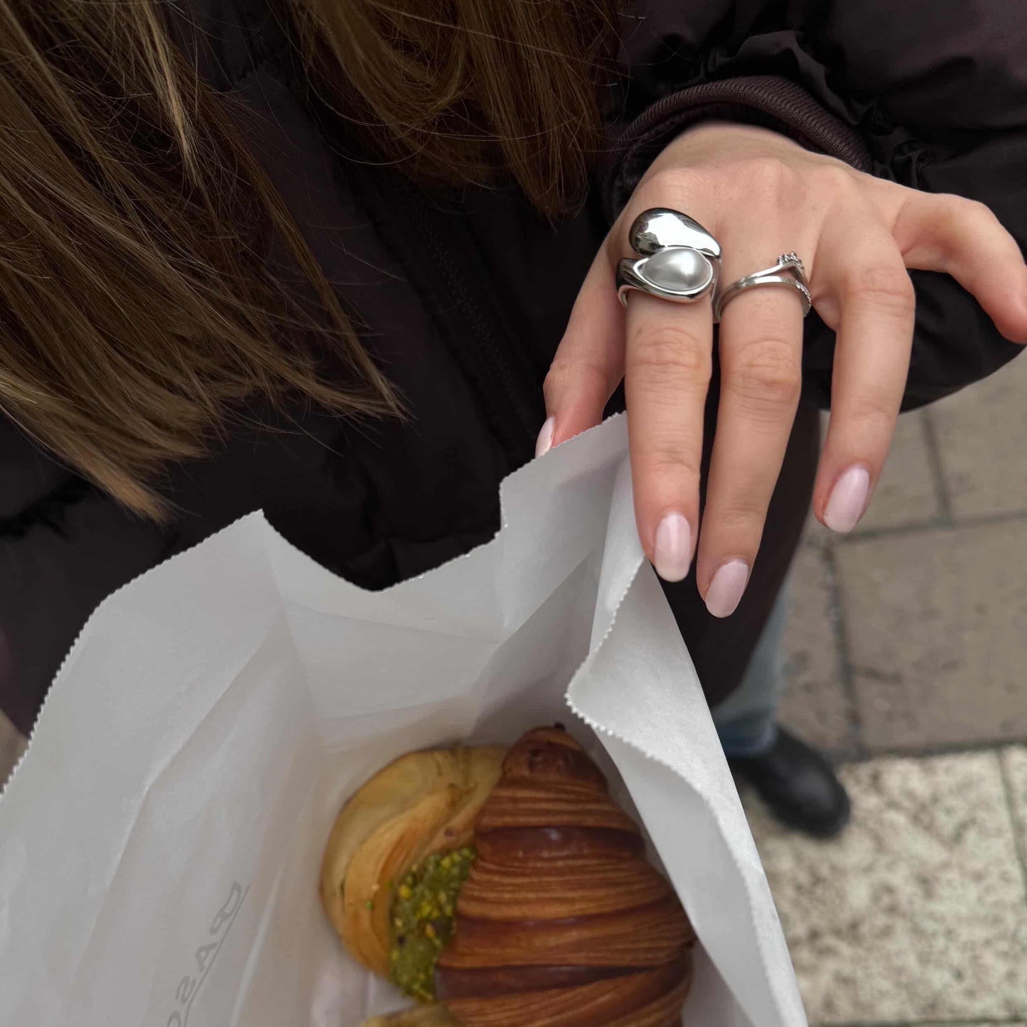 Charme Ring Samira aus Edelstahl /Steel