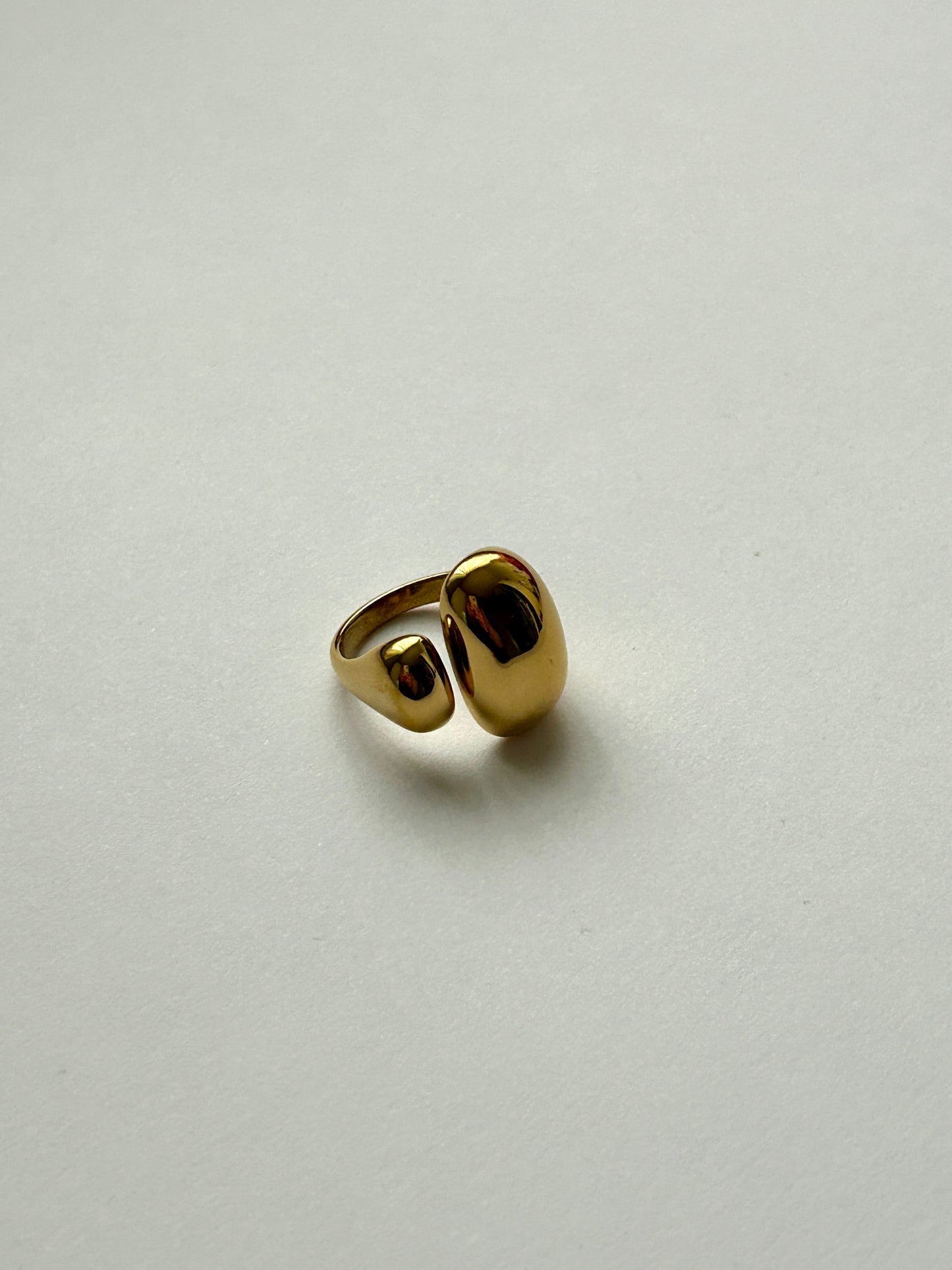 Exklusiver Ring Amelie Edelstahl/ Steel