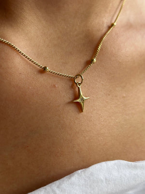 Charme Halskette Celine 14 Karat Vergoldung/ Gold Plated